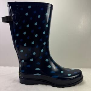 Western Chief Women’s Winter & Rain Boots Raindrop Blue Size 9